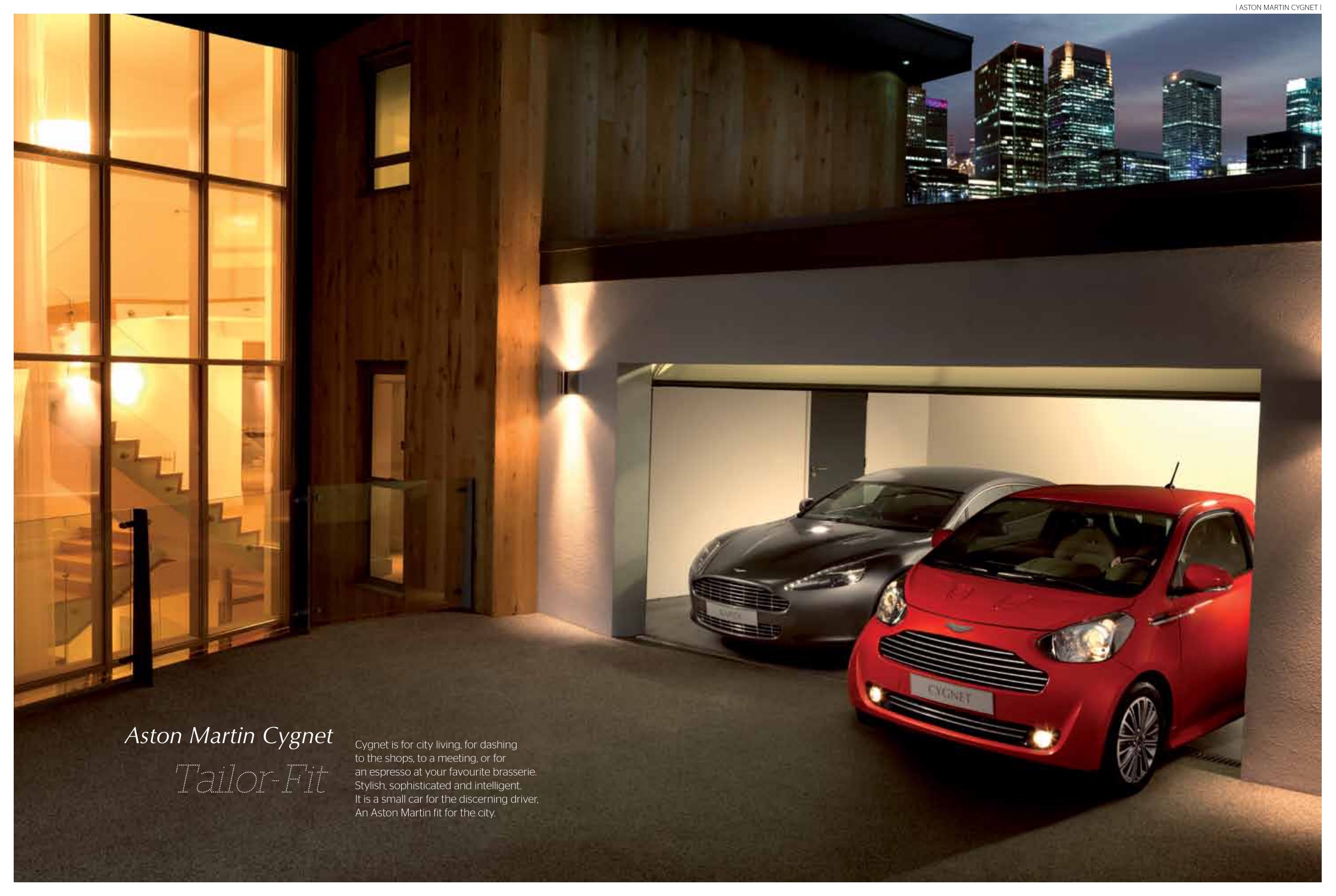 2012 Aston Martin Cygnet Brochure Page 2
